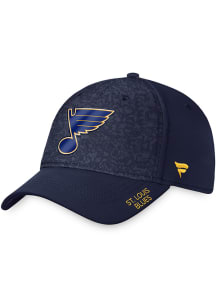 St Louis Blues Mens Blue 2023 Authentic Pro Stretch Flex Hat