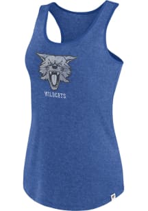 Kentucky Wildcats Womens Blue Mascot Tank Top