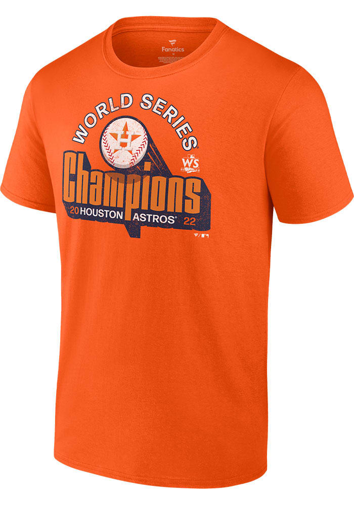 Women's Houston Astros Navy 2022 World Series Champions Sparkle Long Sleeve  T-Shirt