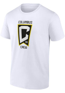 Columbus Crew White Primary Logo Short Sleeve T Shirt