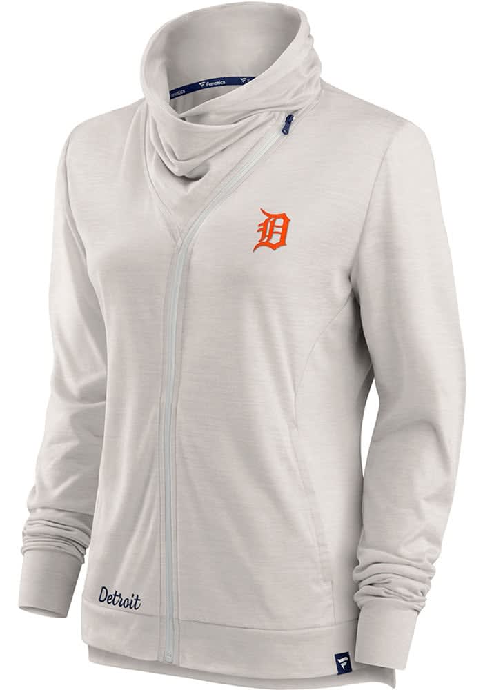 Detroit Tigers Iconic Fleece Full Zip Hoodie - Mens