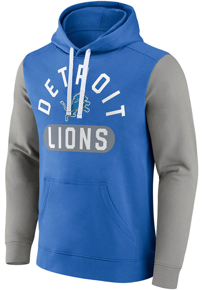 Nike Detroit Lions Mens Black Prime Logo Therma Hood