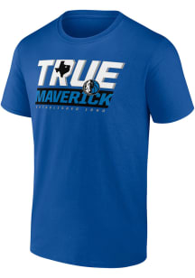Dallas Mavericks Blue Team Pride Short Sleeve T Shirt
