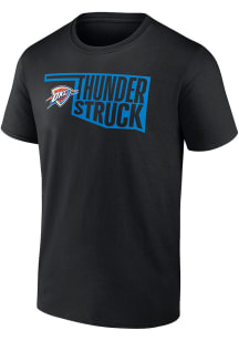 Oklahoma City Thunder Black Team Pride Short Sleeve T Shirt