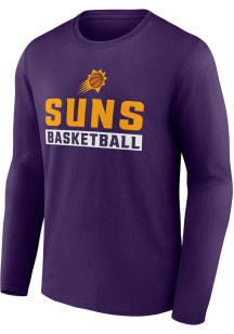 Phoenix Suns Purple Summer Promo Long Sleeve T Shirt