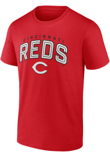 Cincinnati Reds Red Line Up Master Short Sleeve T Shirt