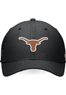 Nike Texas Longhorns Mens Black Swooshflex Flex Hat