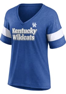 Kentucky Wildcats Womens Blue Heritage Cooper Short Sleeve T-Shirt