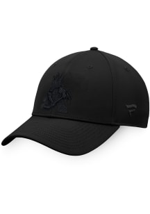 Arizona Coyotes Authentic Pro Road Structured Adjustable Hat - Black