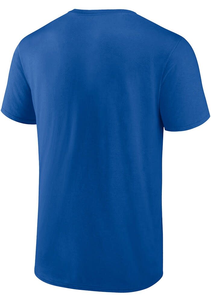 New York Giants BLUE Cotton Current Logo Short Sleeve T