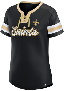 New Orleans Saints Womens Sunday Best Fashion Football Jersey - Black