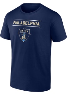 Philadelphia Union Navy Blue Amazing Goal Short Sleeve T Shirt