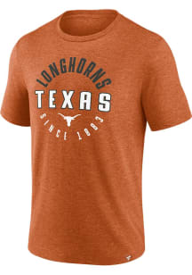 Texas Longhorns Burnt Orange Circle Stack Short Sleeve T Shirt