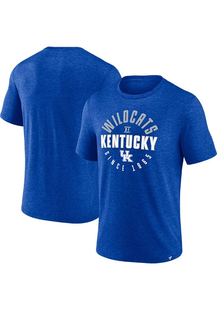 Kentucky Wildcats Blue Circle Stack Short Sleeve T Shirt