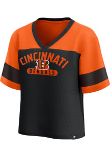 Cincinnati Bengals Womens Homeschool Fashion Football Jersey - Black