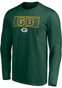 Green Bay Packers Green City Abbreviation Long Sleeve T Shirt