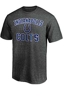 Indianapolis Colts Charcoal Victory Arch Short Sleeve T Shirt