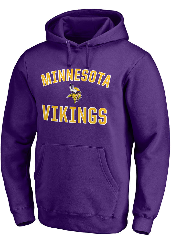 Men's Antigua Purple Minnesota Vikings Victory Pullover Hoodie