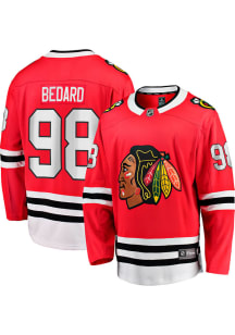 Connor Bedard Chicago Blackhawks Mens Red Home Hockey Jersey