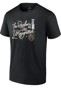 Vegas Golden Knights Black 2023 Stanley Cup Champions Celebration Short Sleeve T Shirt