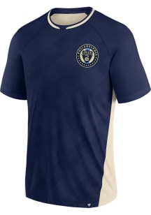 Philadelphia Union Navy Blue Attacker Short Sleeve T Shirt