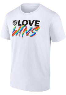 FC Cincinnati White Pride Short Sleeve T Shirt
