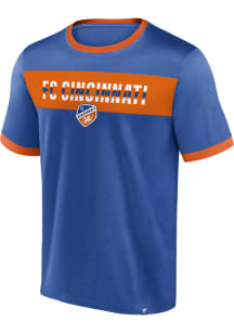 FC Cincinnati Blue Advantages Short Sleeve Fashion T Shirt