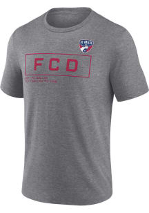 FC Dallas Charcoal Cool Down Short Sleeve Fashion T Shirt