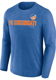 FC Cincinnati Blue Goal Line Long Sleeve T-Shirt