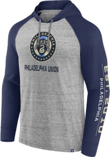 Philadelphia Union Mens Grey Deflection Fashion Hood