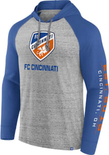 FC Cincinnati Mens Grey Deflection Fashion Hood