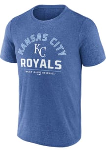 Kansas City Royals Blue Front and Center Short Sleeve T Shirt