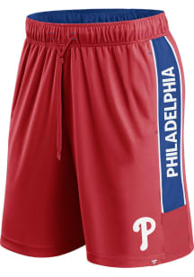 Philadelphia Phillies Mens Red Win The Match Shorts