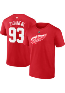 Alex DeBrincat Detroit Red Wings Red Player NN Short Sleeve Player T Shirt