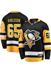 Erik Karlsson Pittsburgh Penguins Mens Black Home Breakaway Hockey Jersey