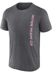 Inter Miami CF Grey Gameday Essential Short Sleeve T Shirt