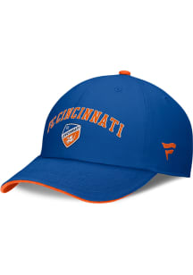 FC Cincinnati Old School Unstructured Adjustable Hat - Blue