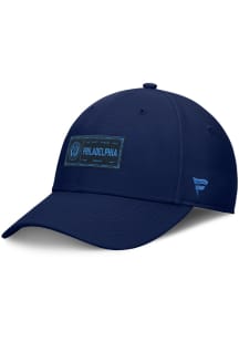 Philadelphia Union Mens Navy Blue Banner Flex Hat