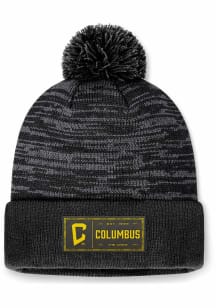 Columbus Crew Yellow Low Key Cuff Pom Mens Knit Hat