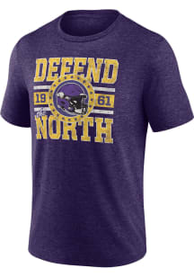 Minnesota Vikings Purple Our Pastime Short Sleeve Fashion T Shirt