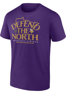 Minnesota Vikings Purple Home Again Short Sleeve T Shirt