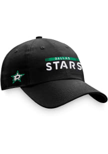 Dallas Stars Authentic Pro Rink Unstructured Adjustable Hat - Black