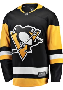 Pittsburgh Penguins Mens Black Breakaway Hockey Jersey