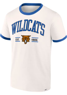 Kentucky Wildcats White Vintage Winner Short Sleeve T Shirt