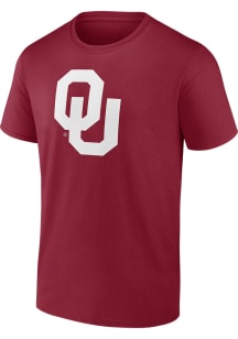 Oklahoma Sooners Crimson Fathers Day Short Sleeve T Shirt