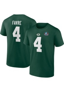 Brett Favre Green Bay Packers Green Home Short Sleeve Player T Shirt
