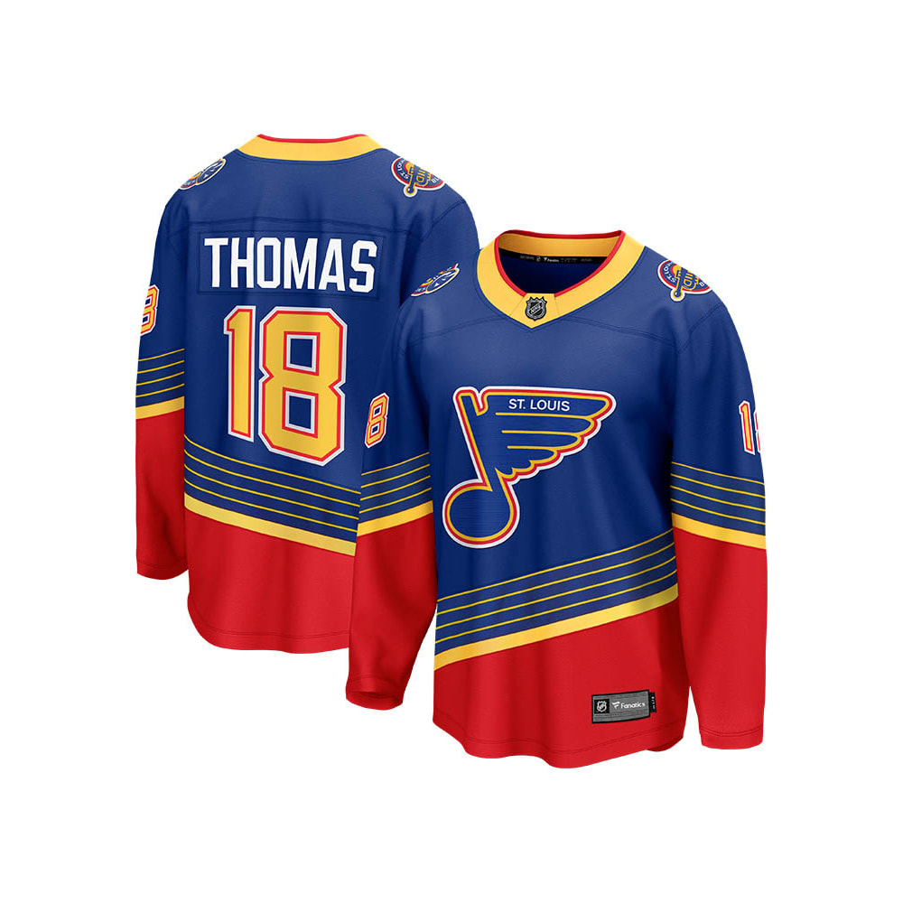 St Louis Blues Reverse Retro Jersey 2022 Throwback St Louis Blues