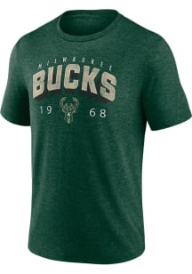 Milwaukee Bucks  Triblend Short Sleeve Fashion T Shirt