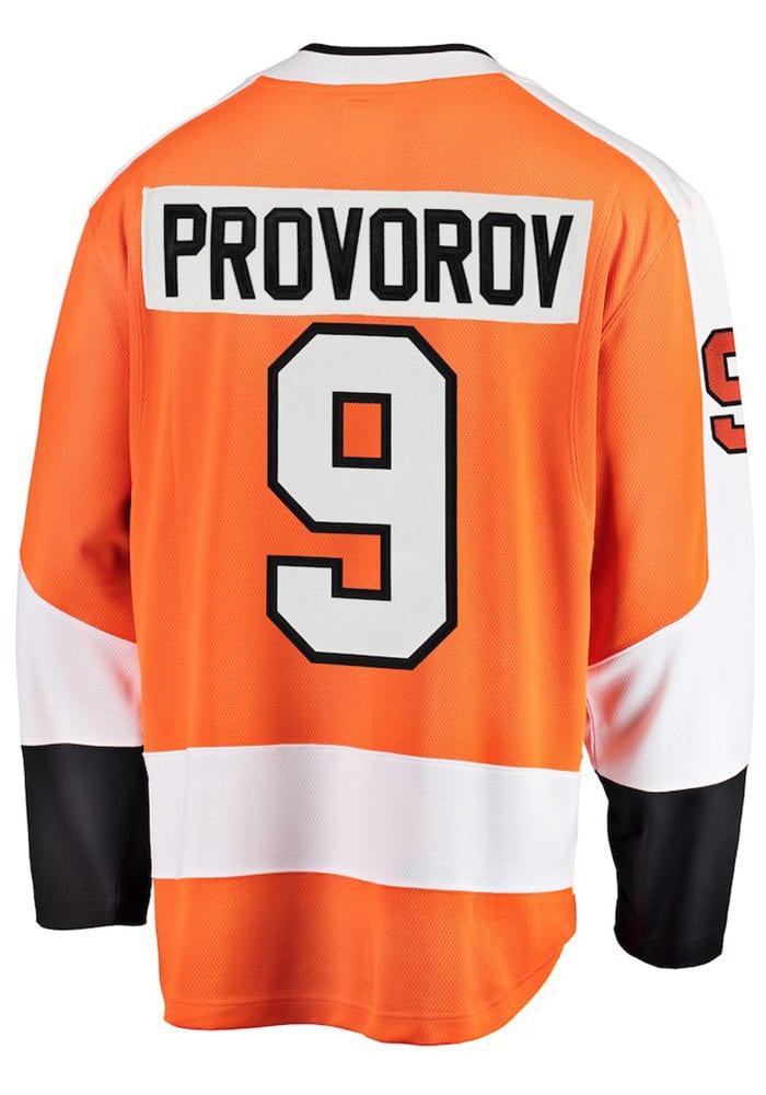 Ivan Provorov Philadelphia Flyers Mens Orange Breakaway Hockey Jersey