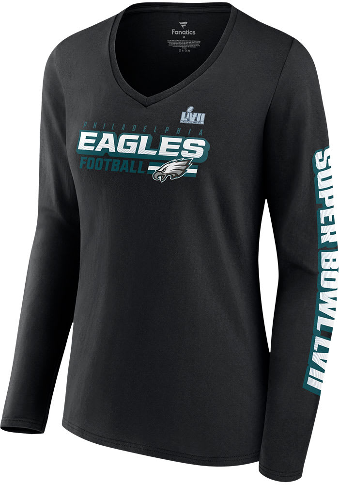 Eagles Super Bowl Champion T Shirt Black Large